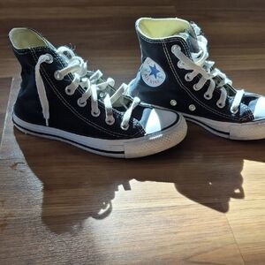Converse Kids Black and White High-Tops
